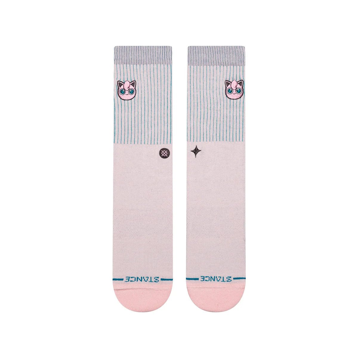 Stance Jigglypuff Crew Sock - Pink - Kubanna