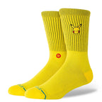 Stance Pikachu Crew Sock - Yellow - Kubanna