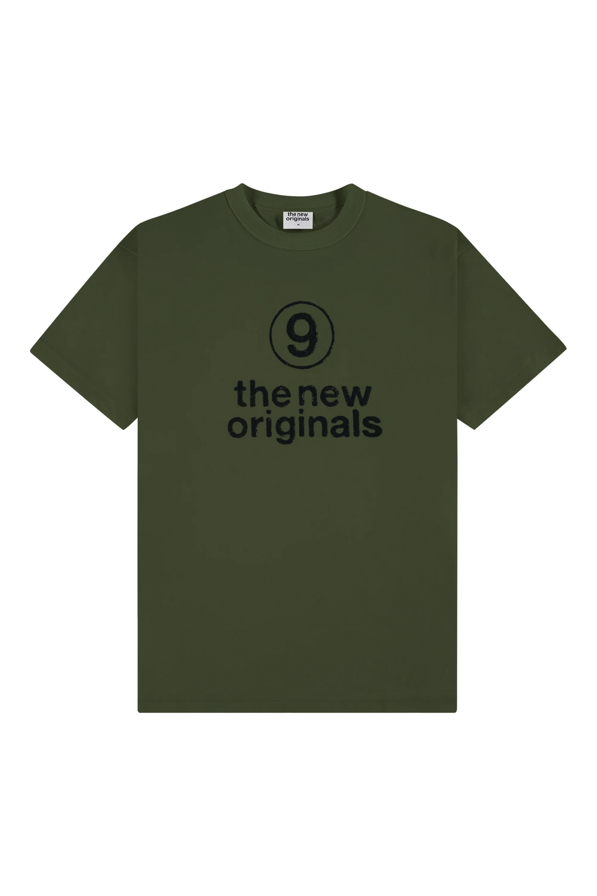 The New Originals 9 Emblem Tee - Gold Moss