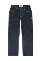 The New Originals 9 - Dots Relaxed Jeans - Raw Denim Pinstripe - Kubanna