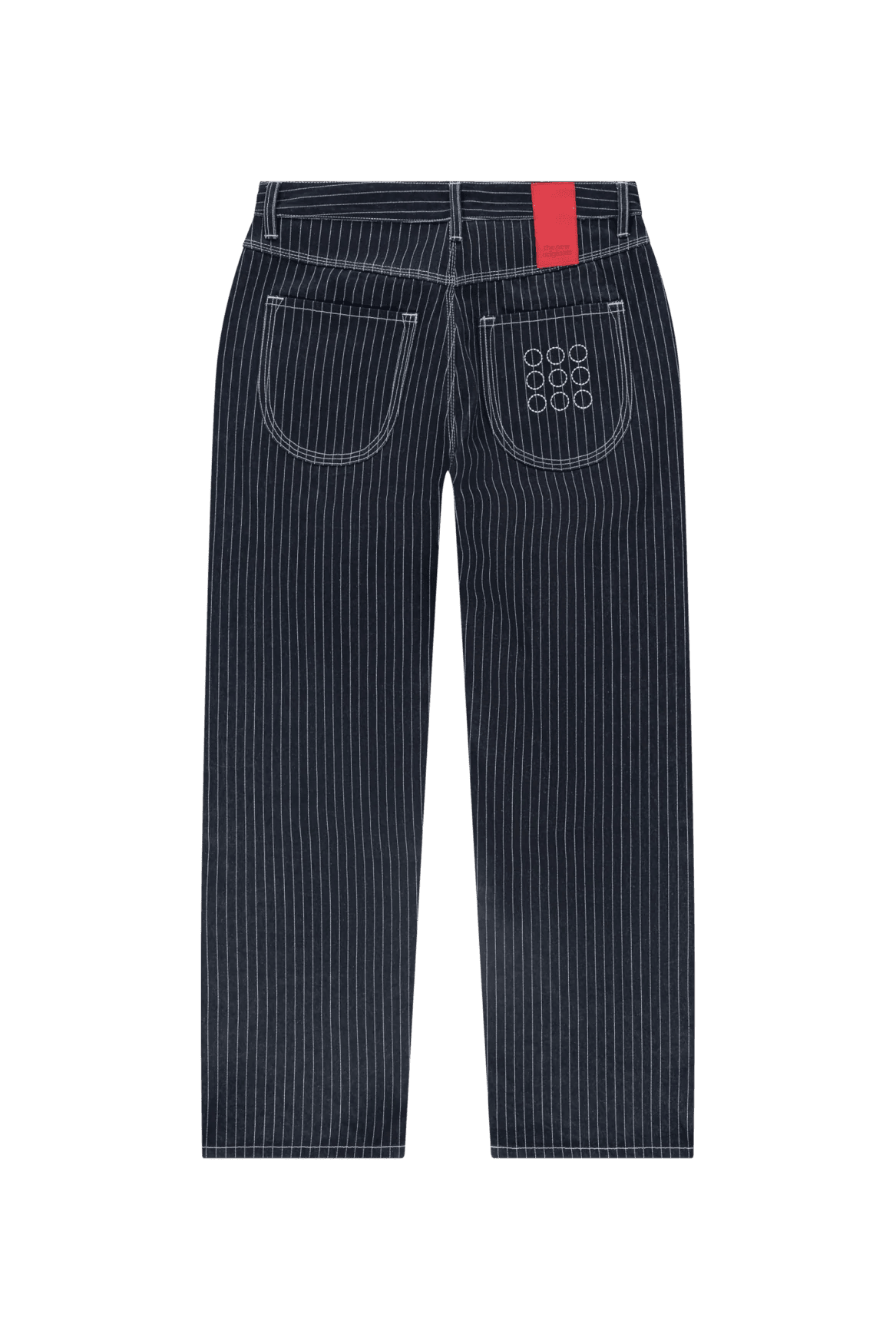 The New Originals 9 - Dots Relaxed Jeans - Raw Denim Pinstripe - Kubanna