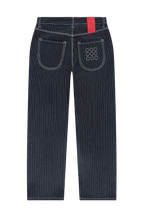 The New Originals 9 - Dots Relaxed Jeans - Raw Denim Pinstripe - Kubanna