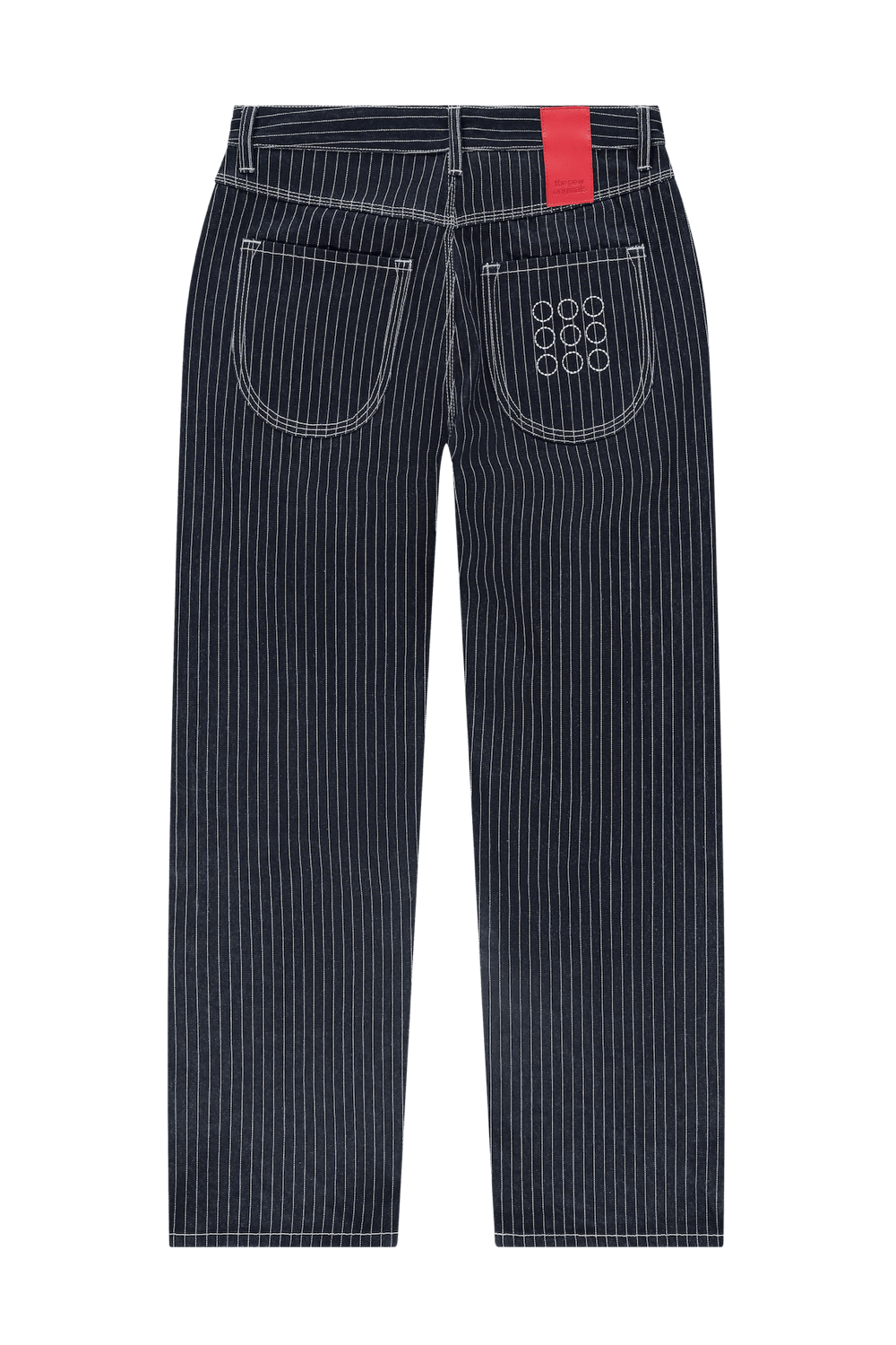 The New Originals 9 - Dots Relaxed Jeans - Raw Denim Pinstripe - Kubanna