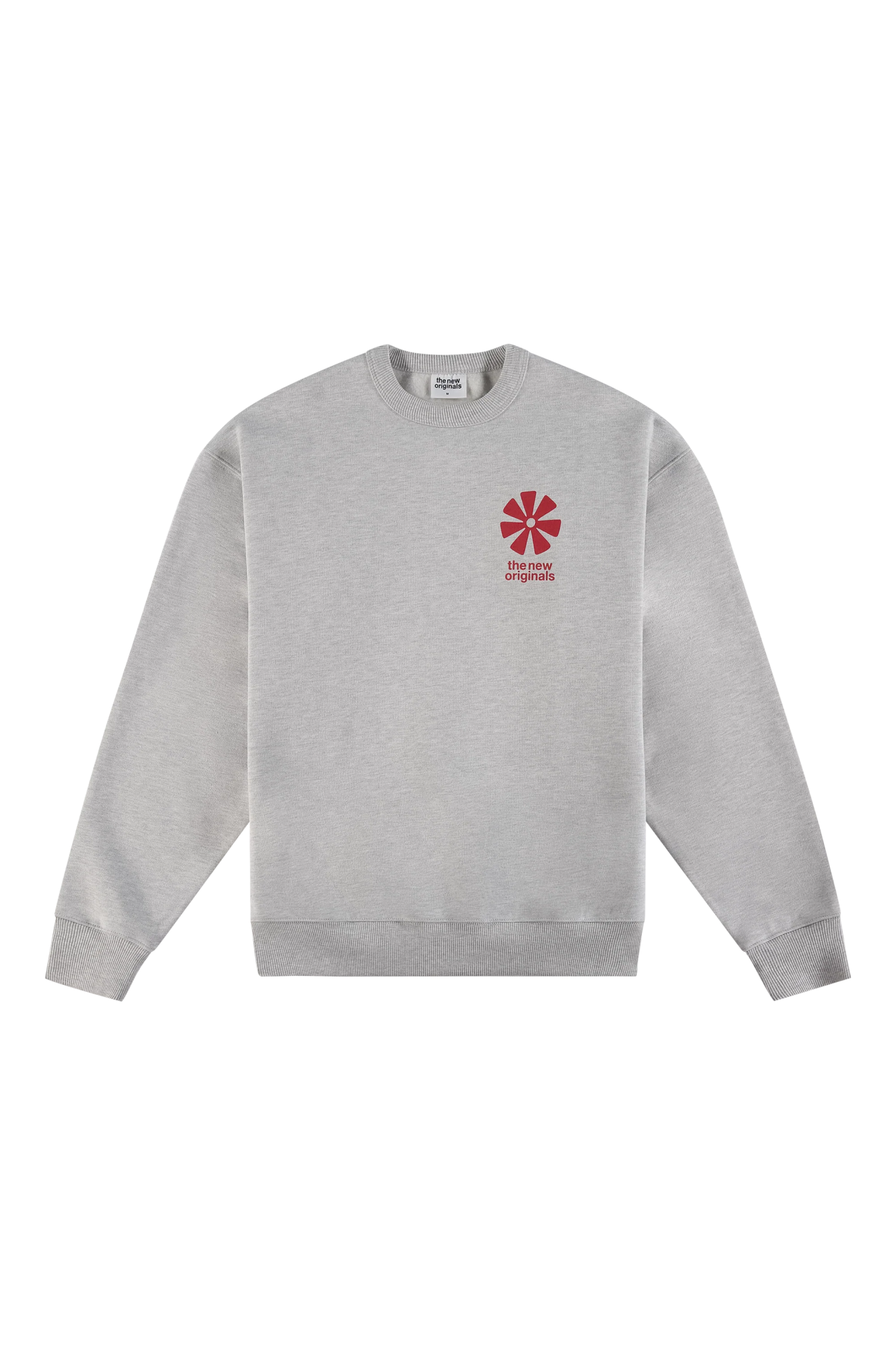 The New Originals Adinkra Crewneck - Grey Melange - Kubanna