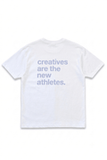The New Originals | CATNA T-shirt – White/Lush Blue - Kubanna