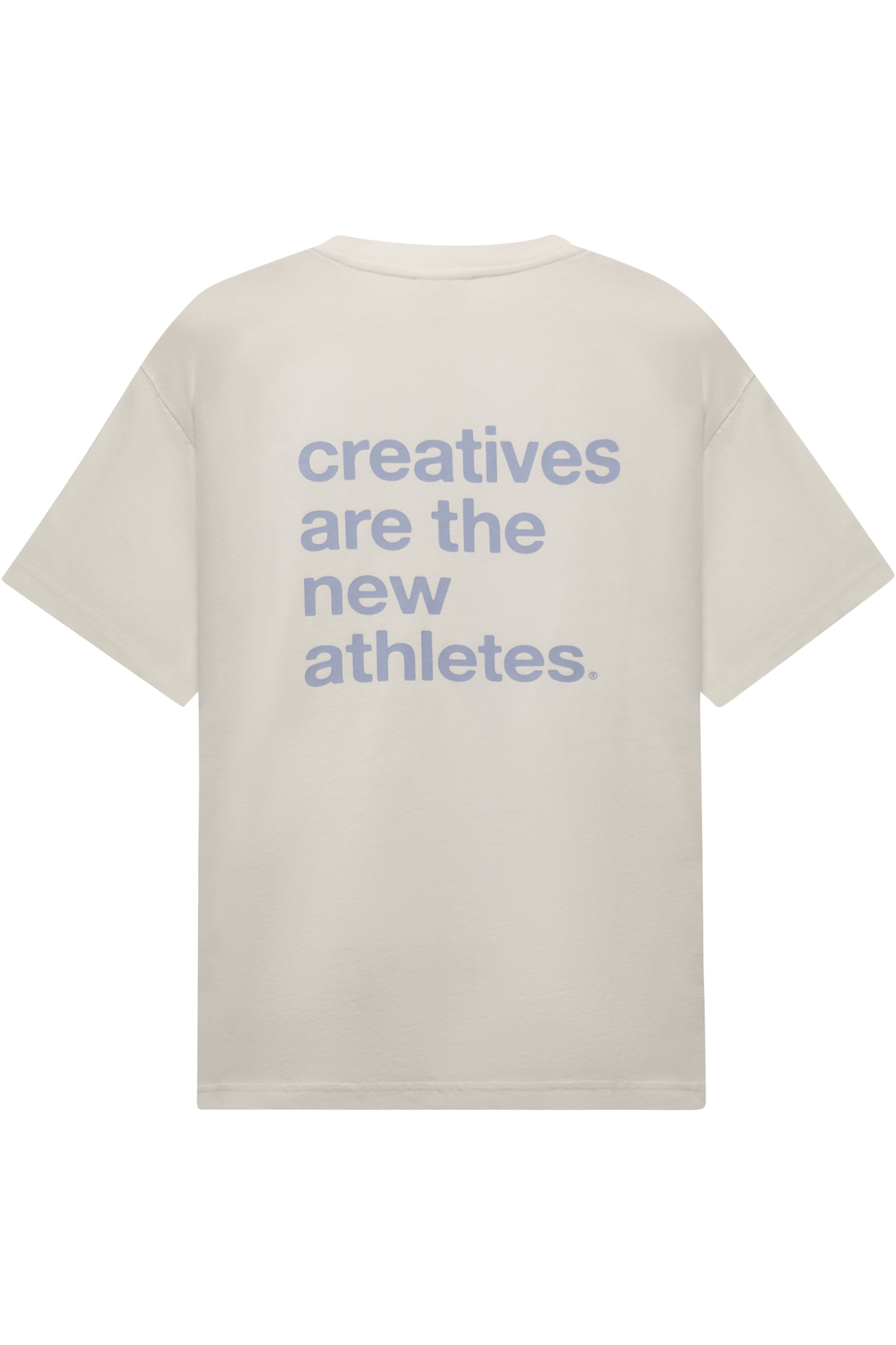 The New Originals | CATNA T-shirt – White/Lush Blue - Kubanna