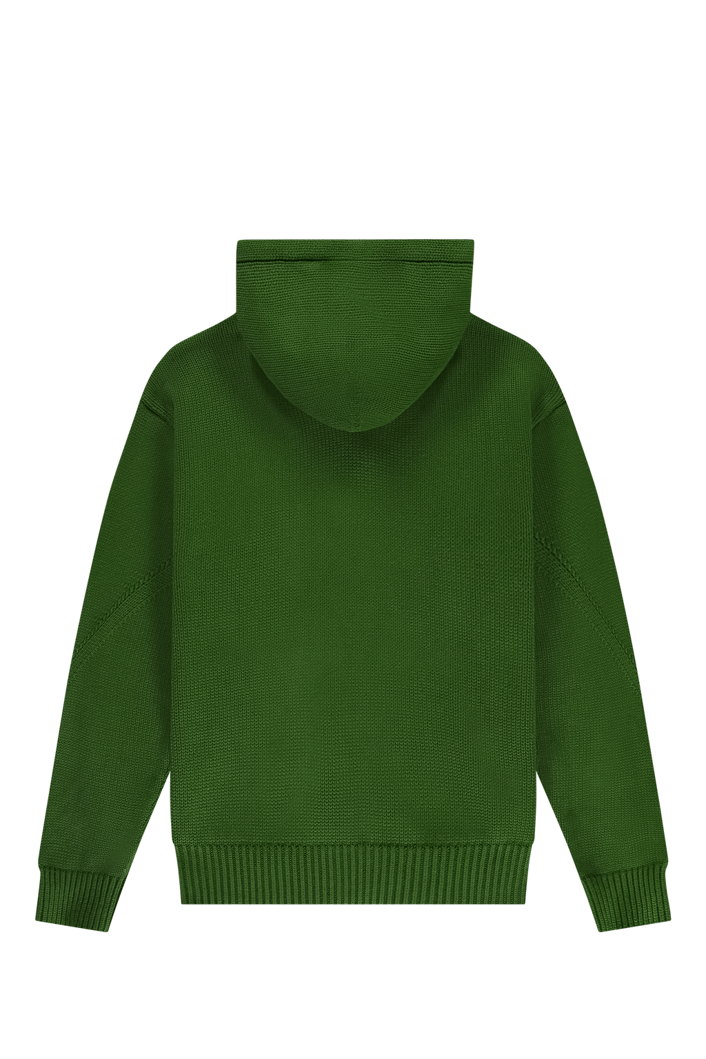 The New Originals Chunky Knit Zip - up Hoodie - Forest Elf - Kubanna