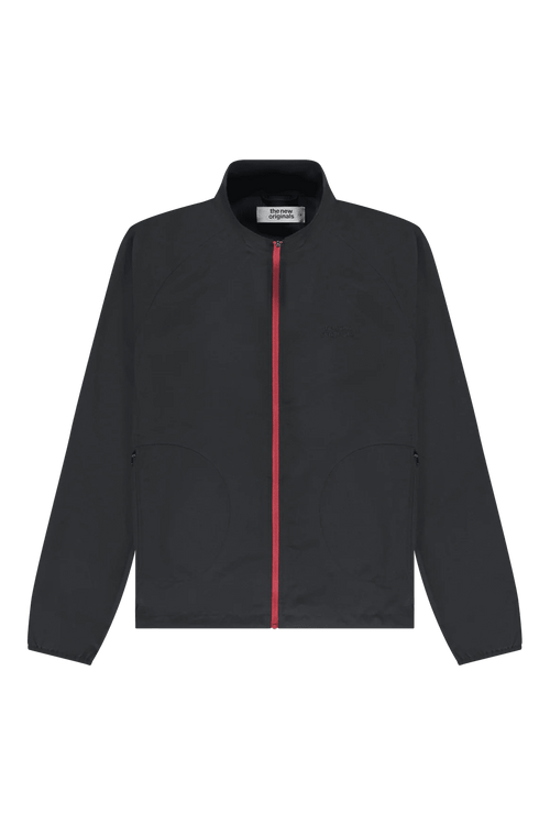 The New Originals Emblem Tech Jacket - Black/Red - Kubanna