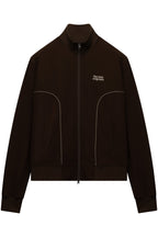 The New Originals | Emblem Track Jacket - Brown/Houndstooth - Kubanna