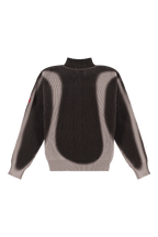 The New Originals Fisherman Curve Zip - up Sweater - Hummus - Kubanna