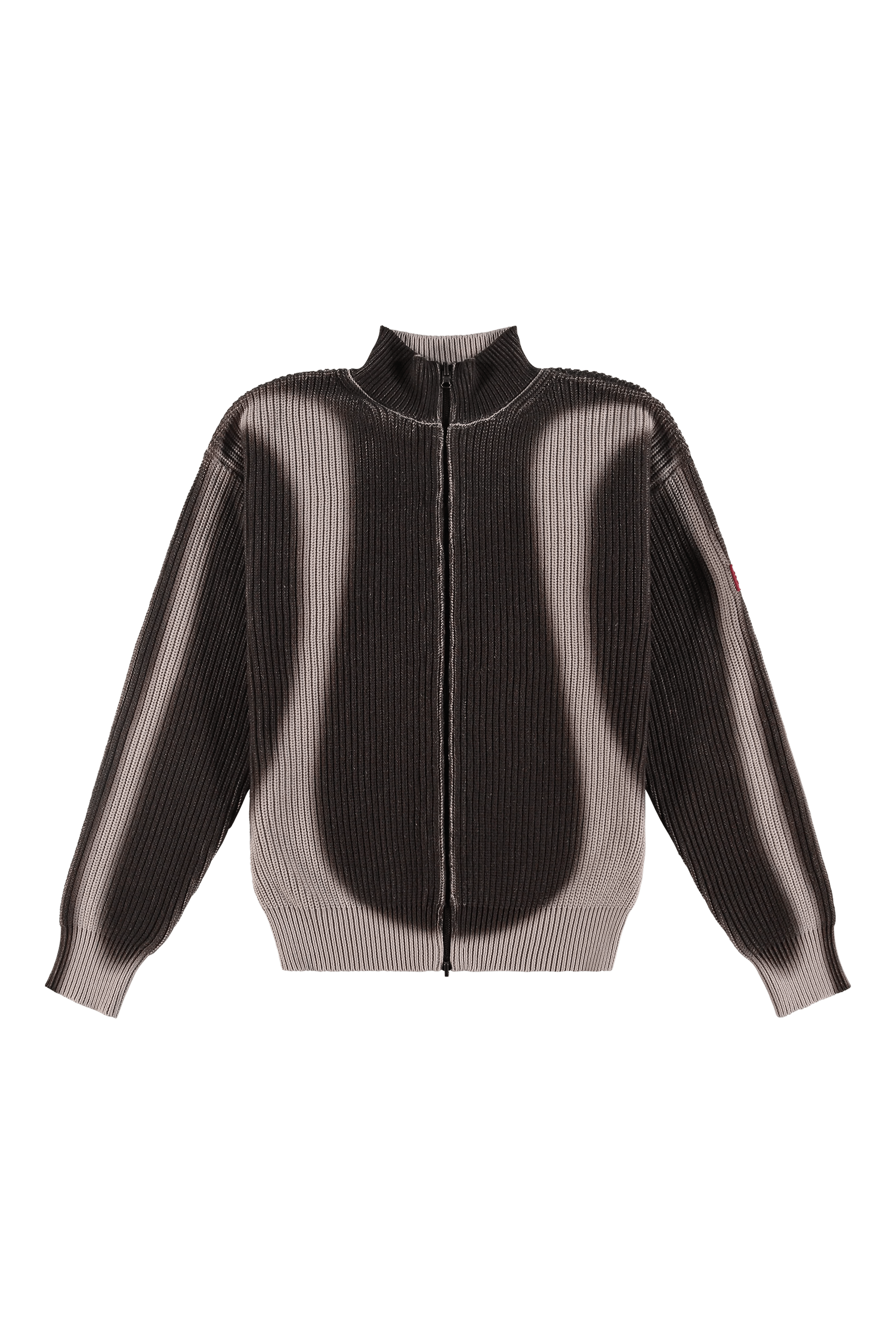 The New Originals Fisherman Curve Zip - up Sweater - Hummus - Kubanna