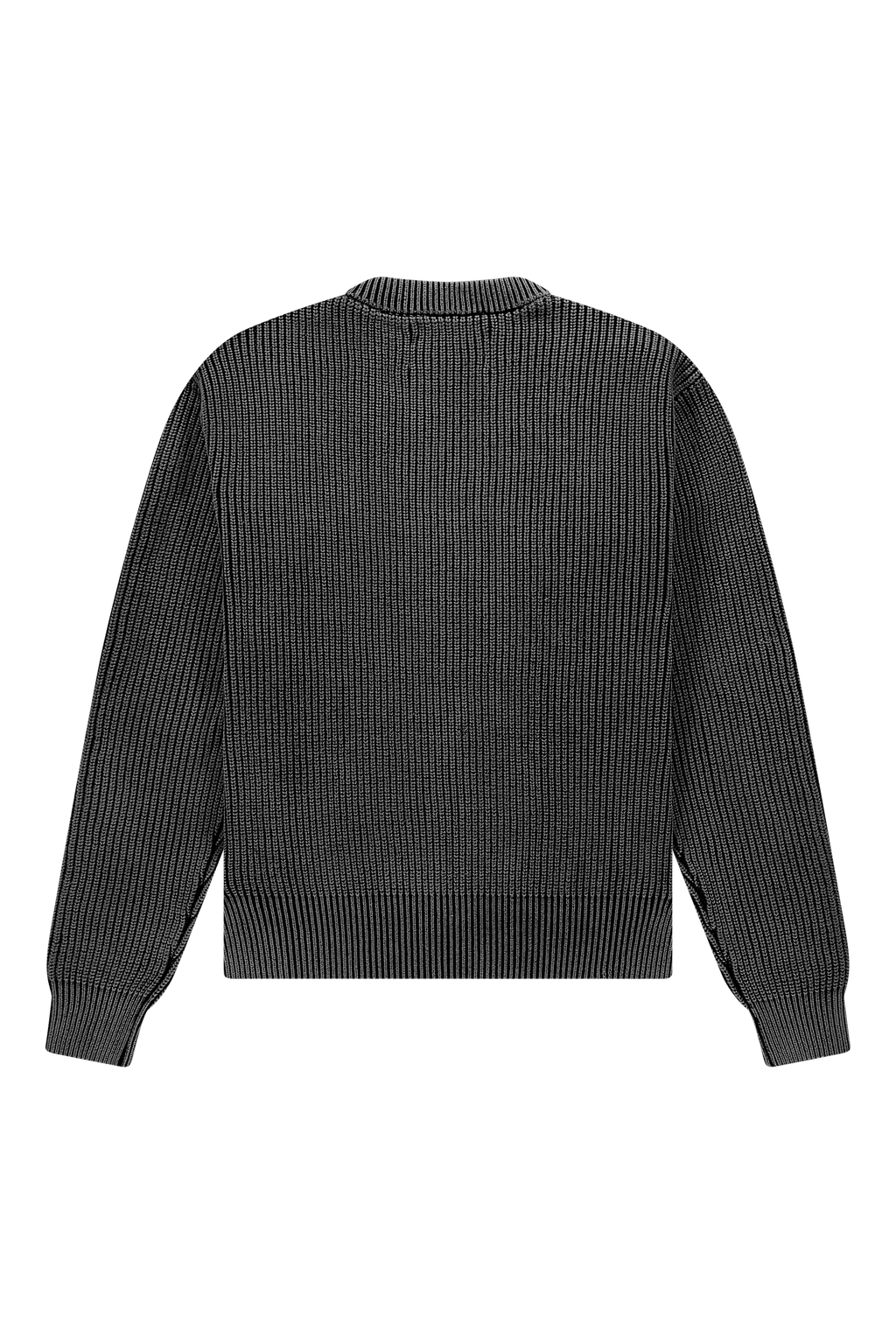 The New Originals Fisherman Rib Crewneck - Black - Kubanna