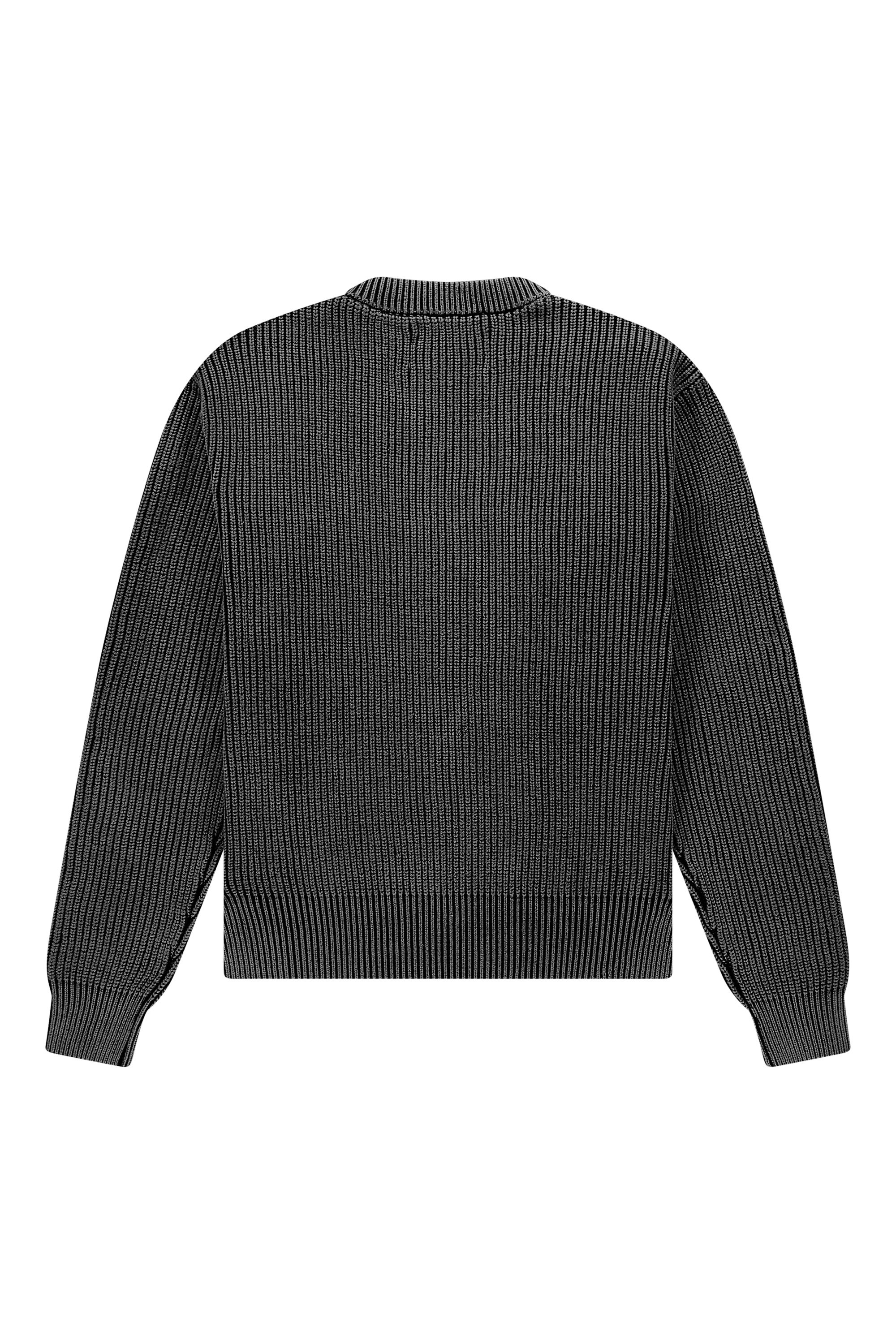 The New Originals Fisherman Rib Crewneck - Black - Kubanna