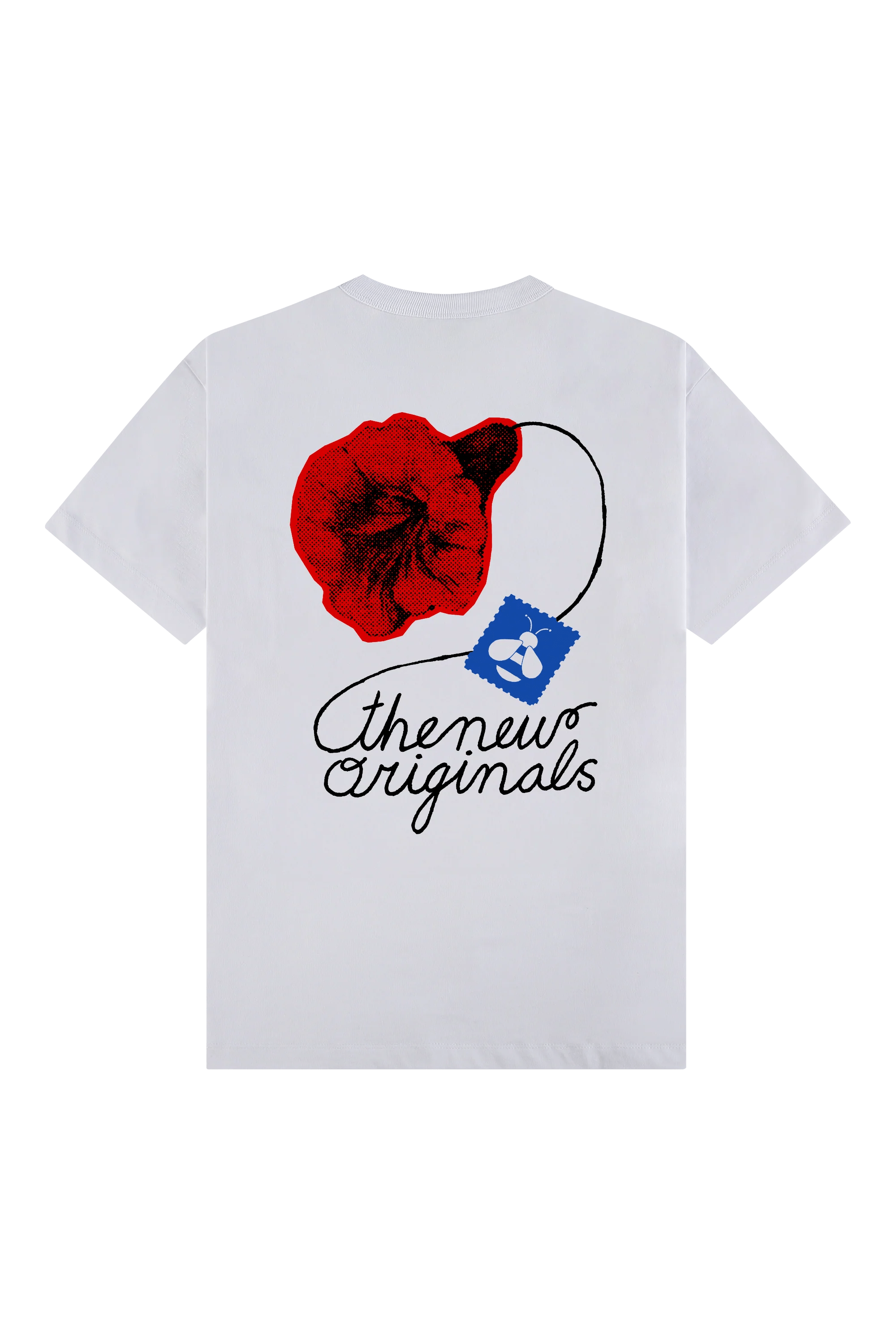 The New Originals Postal Bee T-shirt - White - Kubanna