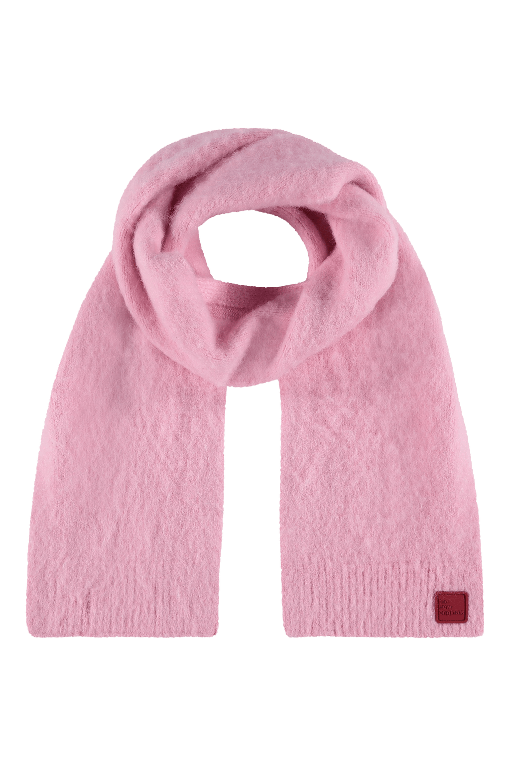 The New Originals Red Patch Scarf - Bonbon - Kubanna