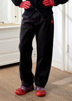The New Originals Regular Seamless Trousers - Black - Kubanna