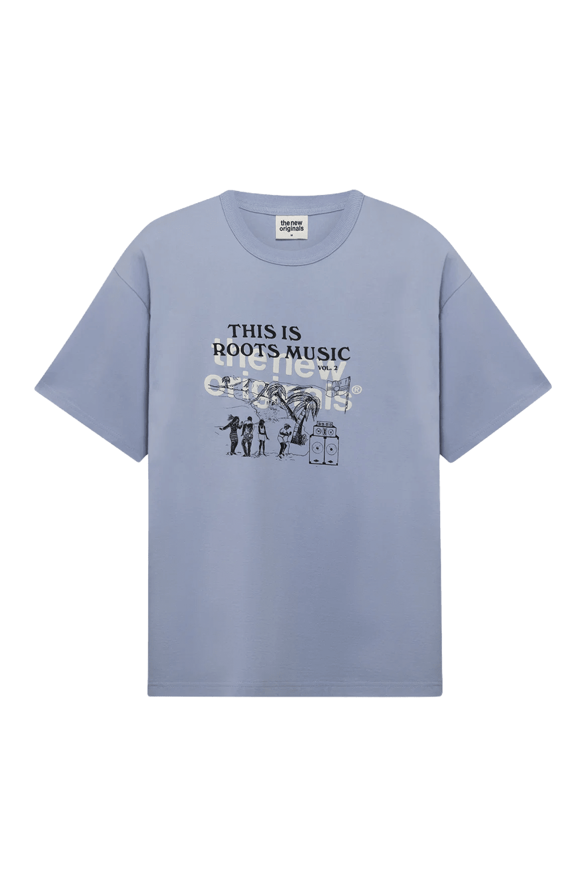 The New Originals | Roots Music T-shirt - Lush Blue - Kubanna