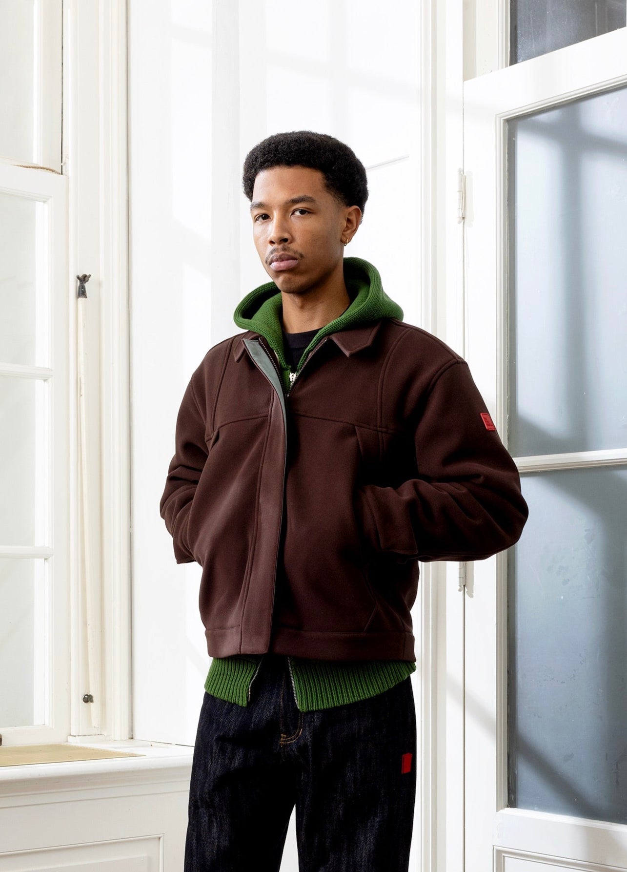 The New Originals Wave Jacket - Acid Brown - Kubanna