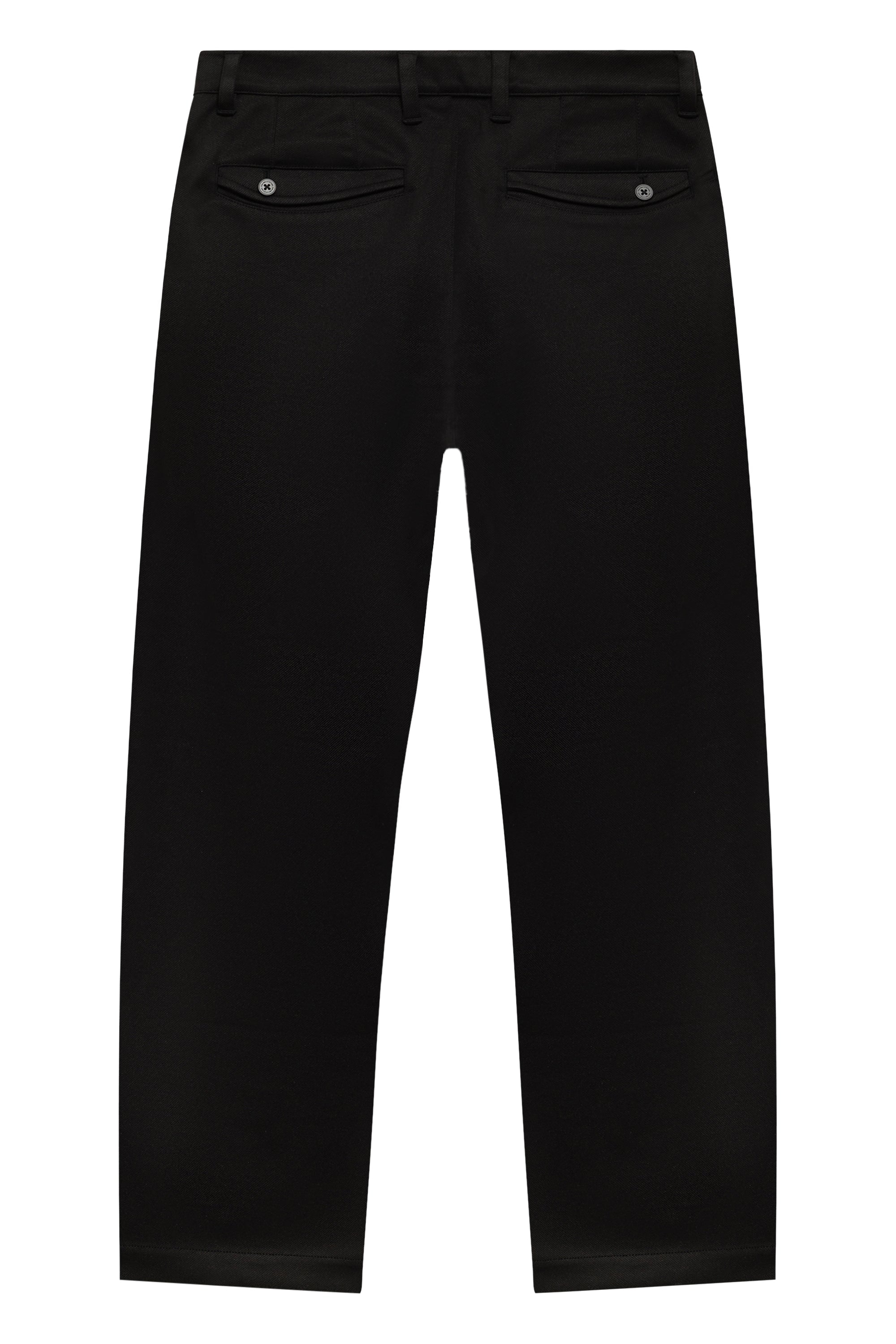 The New Originals | Wide Seamless Trousers - Black - Kubanna