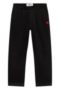 The New Originals | Wide Seamless Trousers - Black - Kubanna
