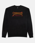 Thrasher Cracked By Exteenager Crewneck - Black - Kubanna