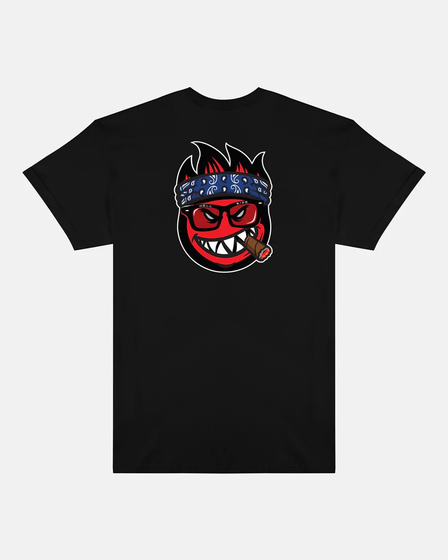 Thrasher x Spitfire Big Head Jake T-shirt - Black - Kubanna