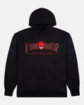 Thrasher x Spitfire Big Head Outline Hoodie - Black - Kubanna