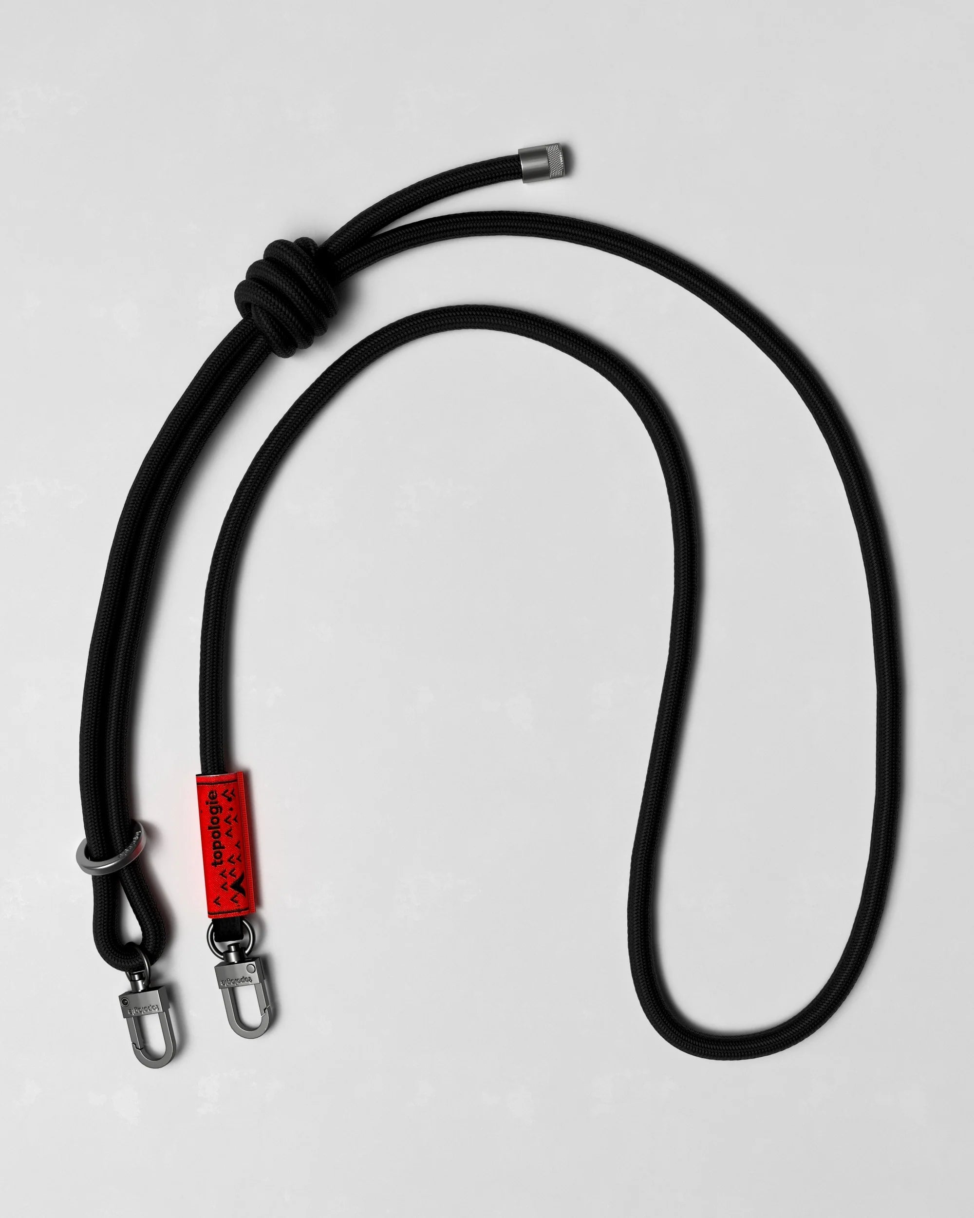 Topologie 8mm Rope Strap - Black Solid - Kubanna