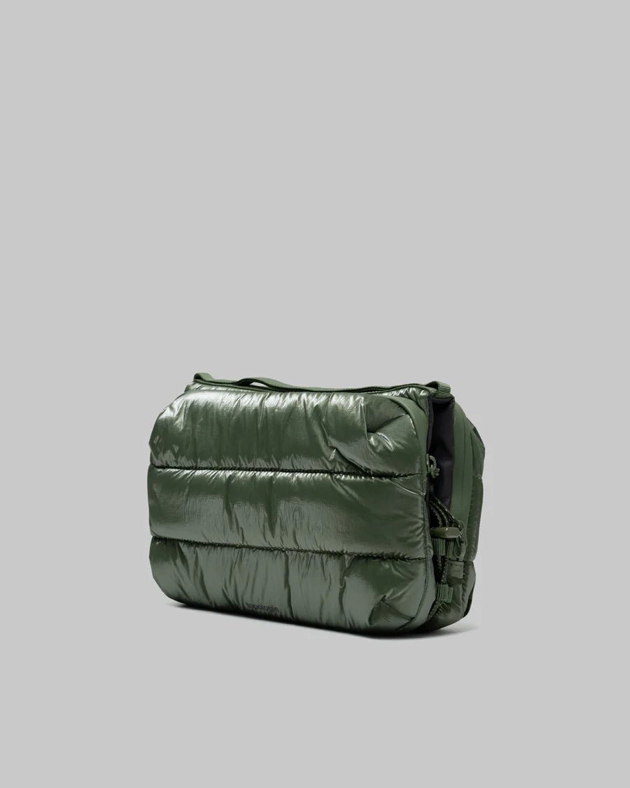 Topologie Bottle Sacoche Large - Deep Forest Metallic (Puffer) - Kubanna
