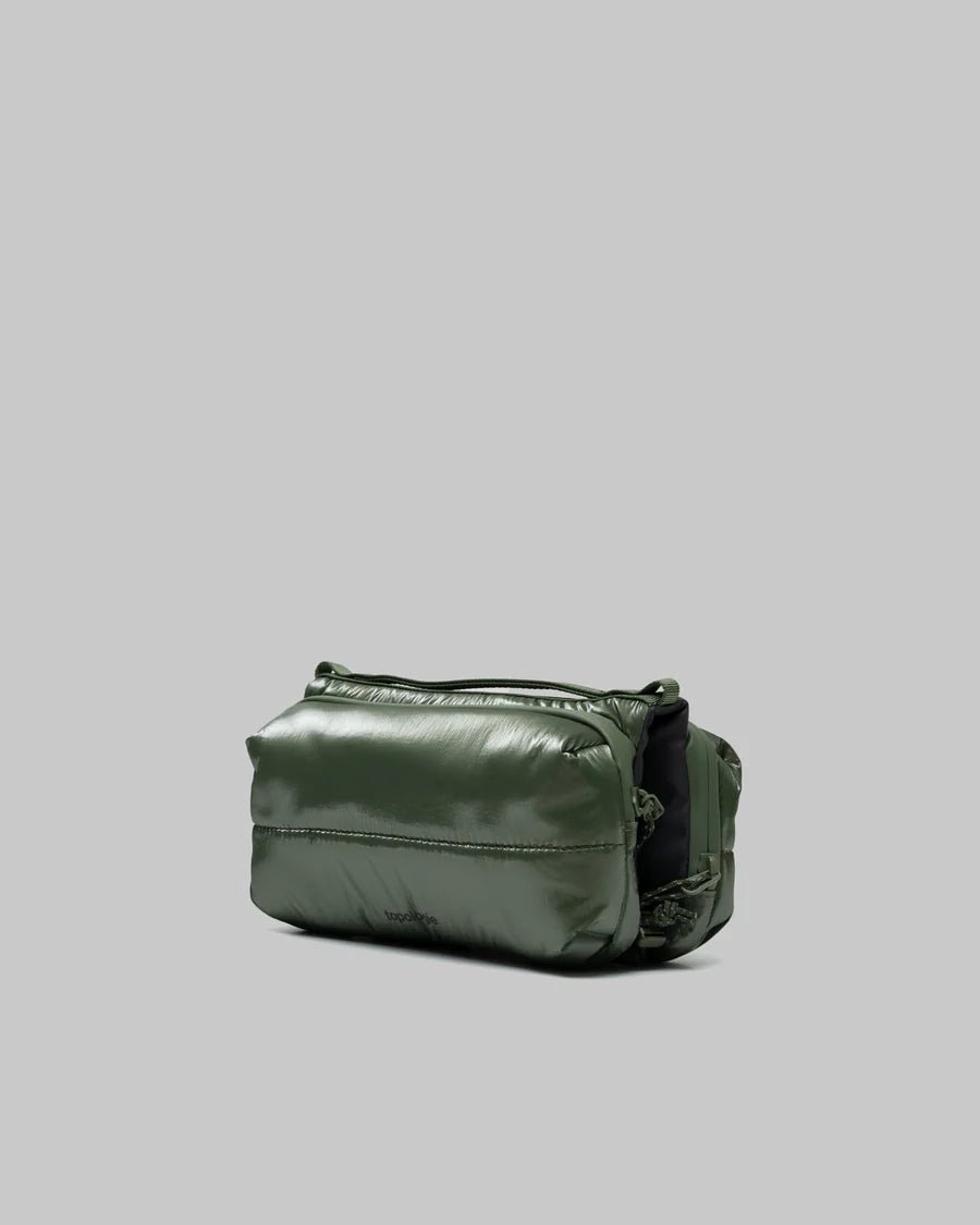 Topologie Bottle Sacoche Medium - Deep Forest Metallic (Puffer) - Kubanna