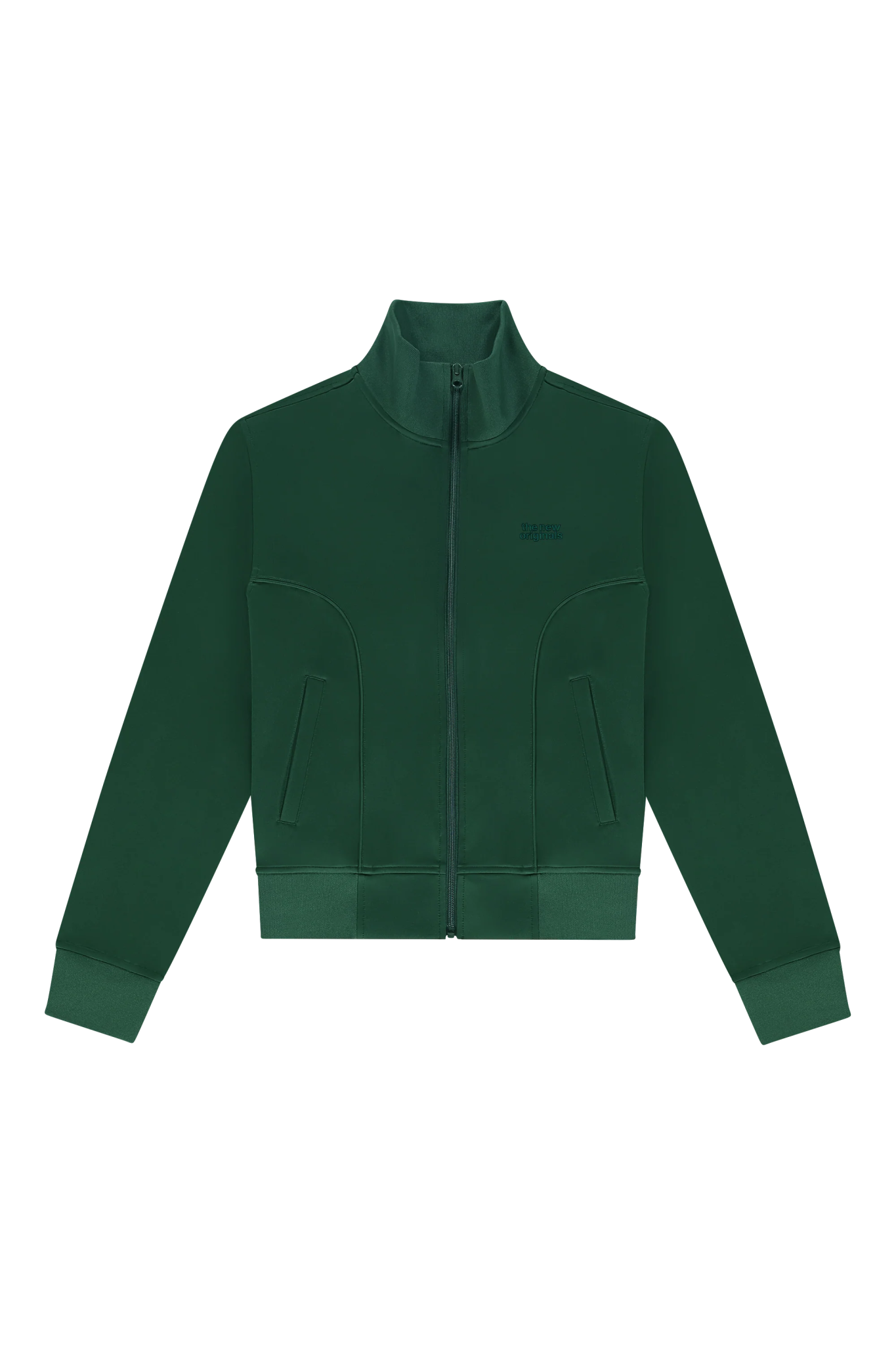 The New Originals Emblem Track Jacket - Rain Forest - Kubanna