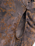 Vera Branch Detail Top - Brown - Kubanna