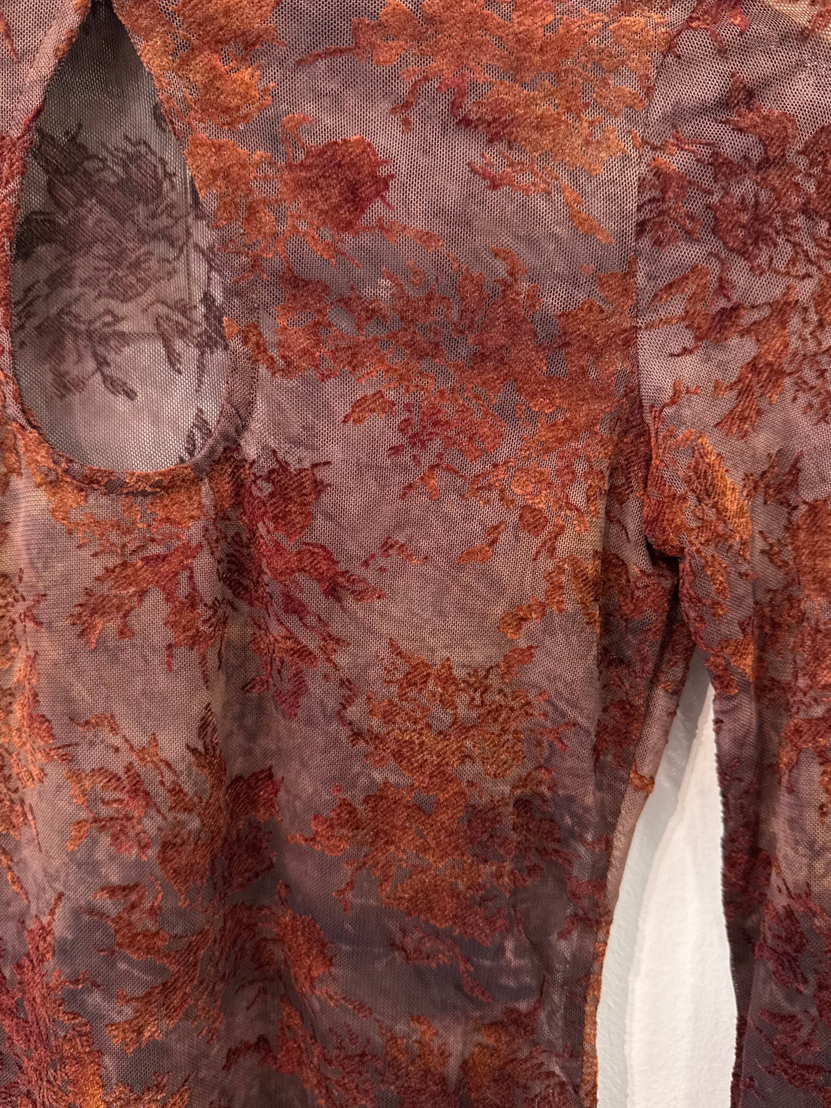 Vera Detail Longsleeve Top - Brown - Kubanna