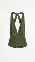 Vera Halter Top - Green - Kubanna