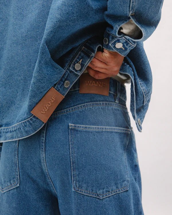 WANF Asa Cut Jeans - Blue - Kubanna