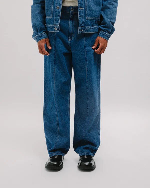 WANF Asa Cut Jeans - Blue - Kubanna