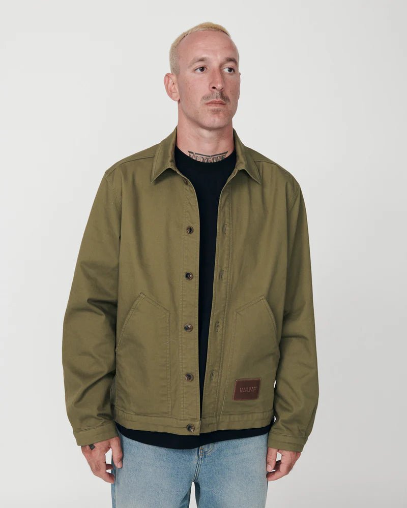 We Are Not Friends Boston Overshirt - Green - Kubanna