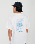 We Are Not Friends Jimbocho T-shirt - White - Kubanna