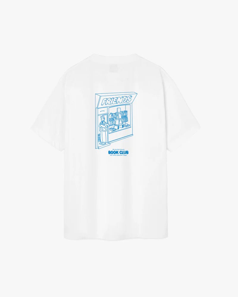 We Are Not Friends Jimbocho T-shirt - White - Kubanna