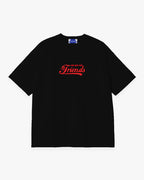 We Are Not Friends Major Friends Boxy Tee - Black - Kubanna