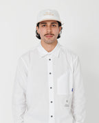 We Are Not Friends Typo Hat - White/Sand - Kubanna