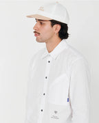 We Are Not Friends Typo Hat - White/Sand - Kubanna
