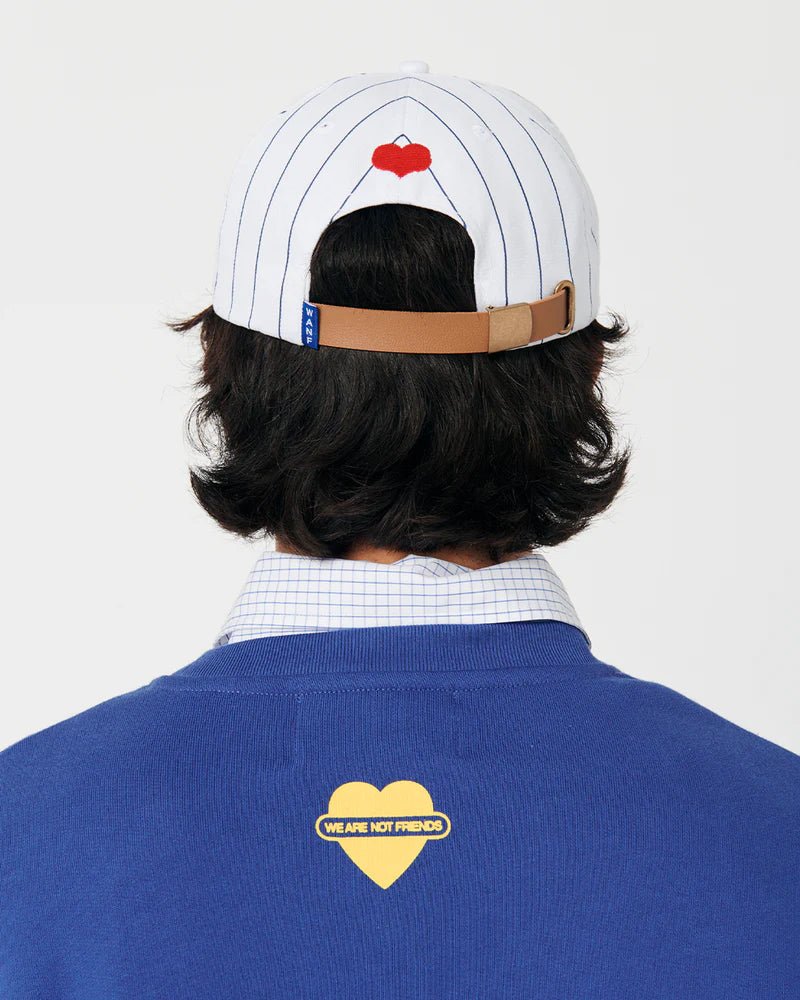We Are Not Friends U Friends Crewneck - Blue - Kubanna