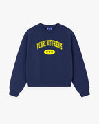 We Are Not Friends U Friends Crewneck - Blue - Kubanna