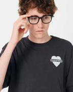 We Are Not Friends Union Love Boxy T-shirt - Anthracite - Kubanna