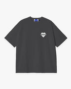 We Are Not Friends Union Love Boxy T-shirt - Anthracite - Kubanna