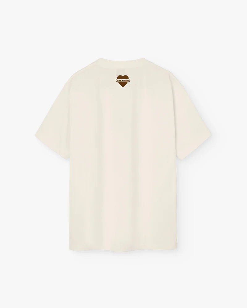 We Are Not Friends WANF Studio T-shirt - Butter Yellow - Kubanna