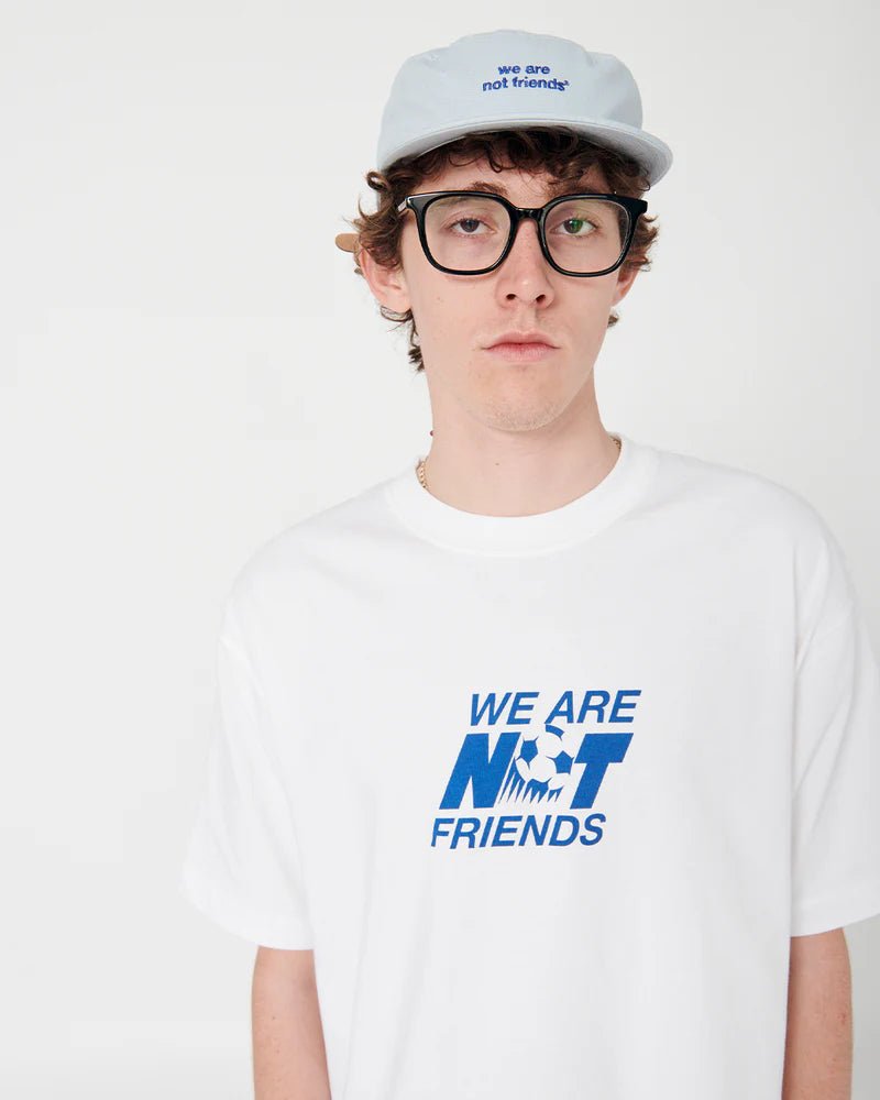 We Are Not Friends World Cup Boxy T-shirt - White - Kubanna