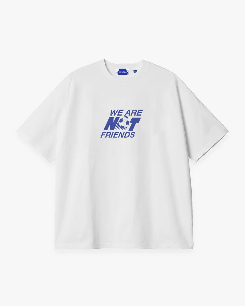 We Are Not Friends World Cup Boxy T-shirt - White - Kubanna