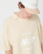 We Are Not Friends World Play Boxy T-shirt - Beige - Kubanna